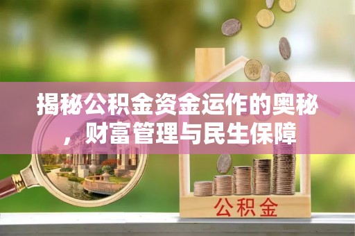 高淳揭秘公积金资金运作的奥秘，财富管理与民生保障